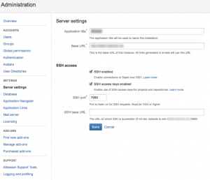Stash: SSH Enable Config